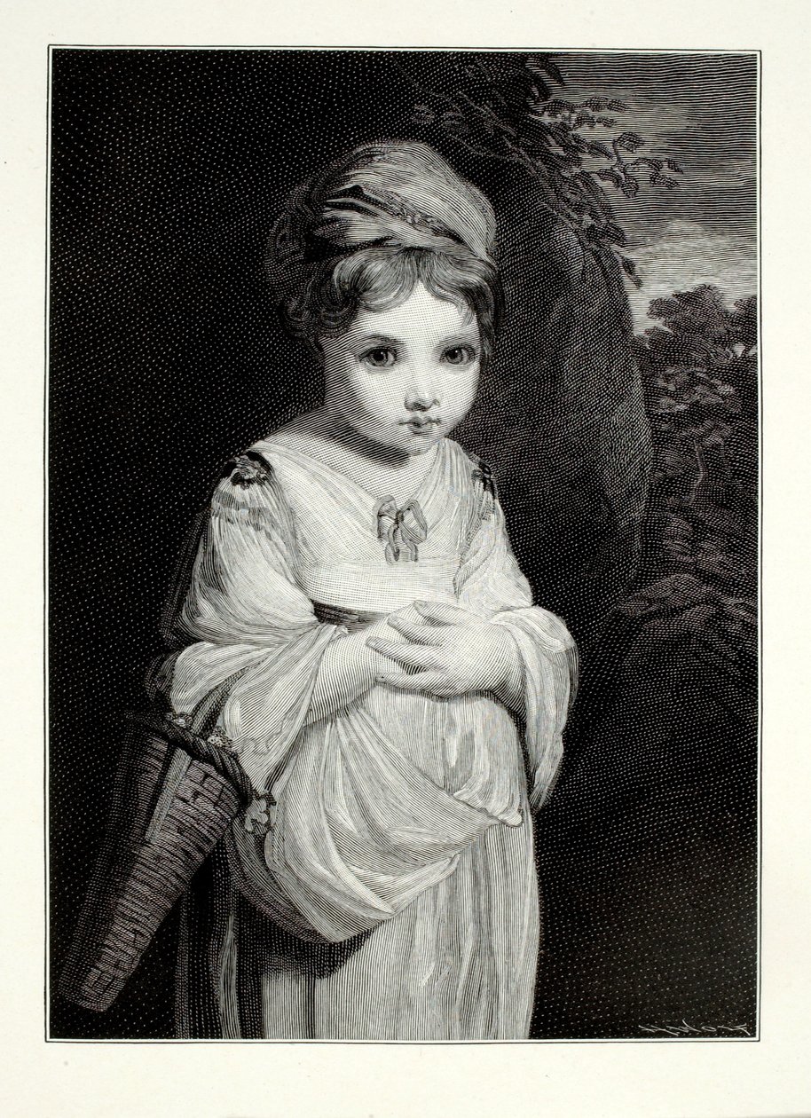 La fille aux fraises - Henry Wolf