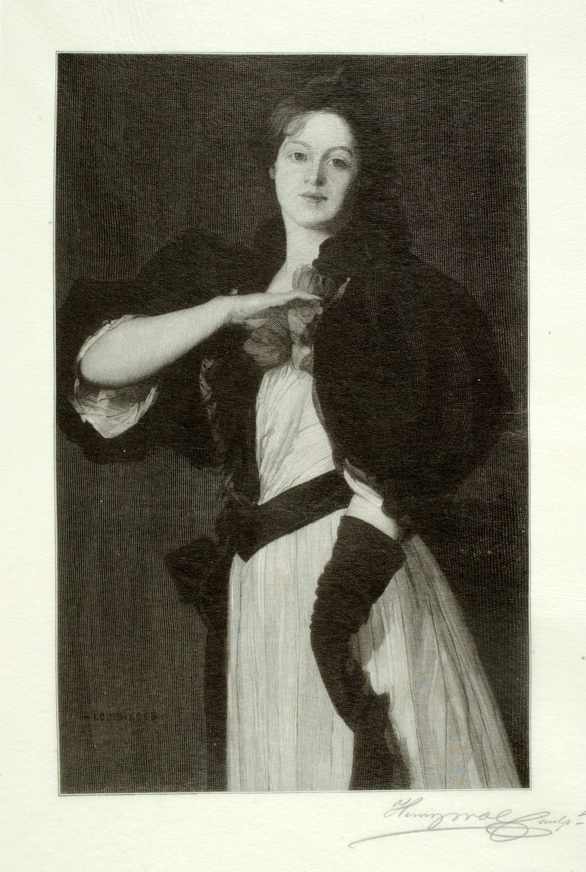 Jeune femme avec des coquelicots - Henry Wolf