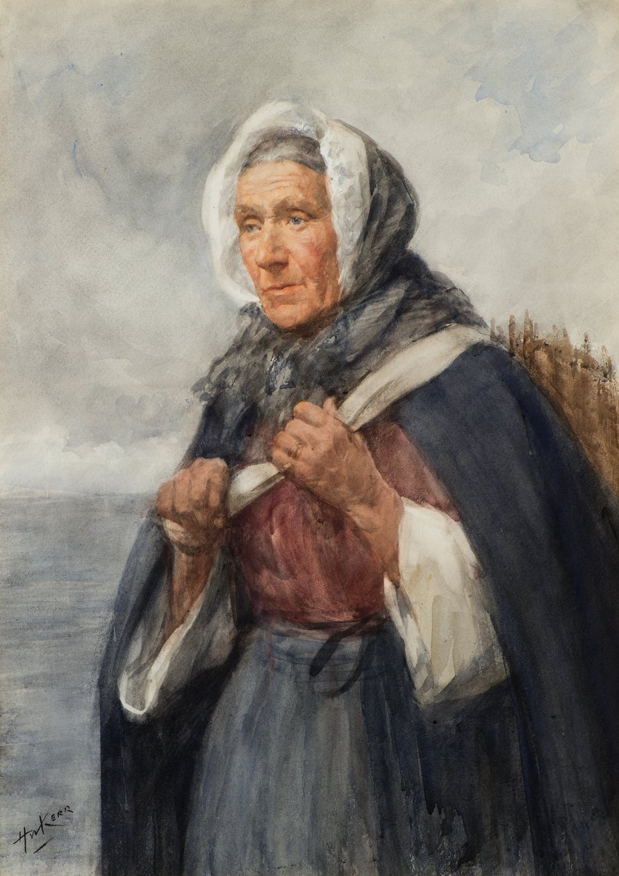 Une poissonnière de Newhaven - Henry Wright Kerr