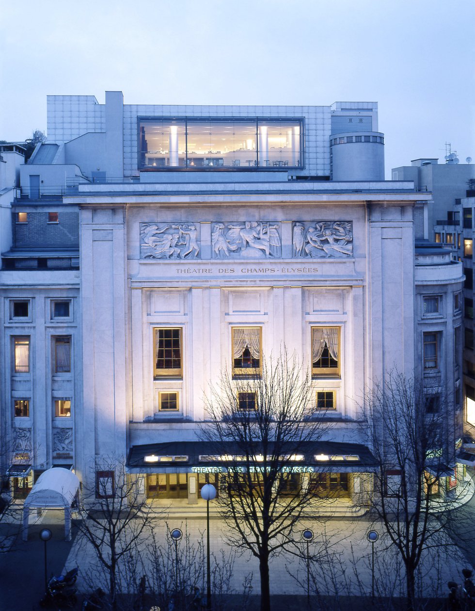 Theatre des Champs-Elysees (Champs Elysees) - Henry van de Perret Auguste (1874 1954) & Perret Gustave (1876 1952) Velde