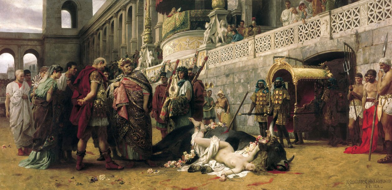 Une Dirce chrétienne - Henryk Siemiradzki