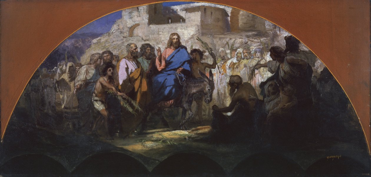 Entrée du Christ à Jérusalem, 1876 - Henryk Siemiradzki