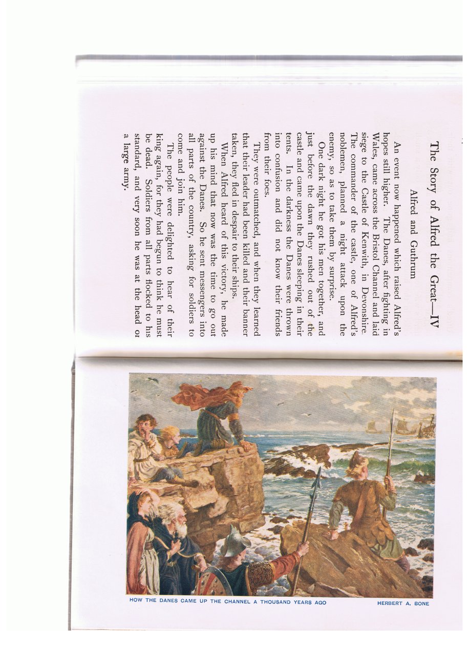 Les Danois remontant la Manche - Herbert Alfred Bone