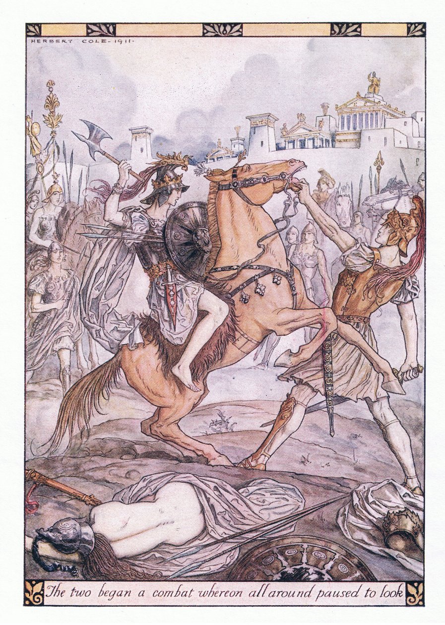 Les deux ont commencé un combat que tout le monde a arrêté pour regarder - Herbert Cole