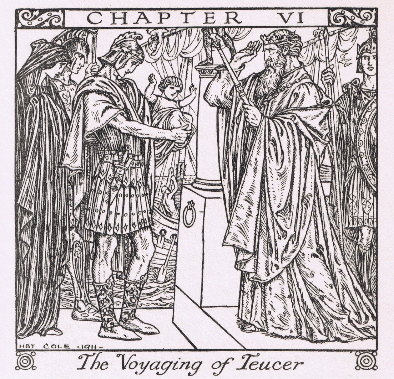 Le voyage de Teucer - Herbert Cole