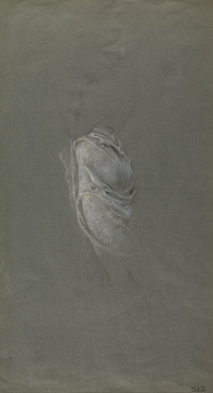 Étude de draperie pour 
