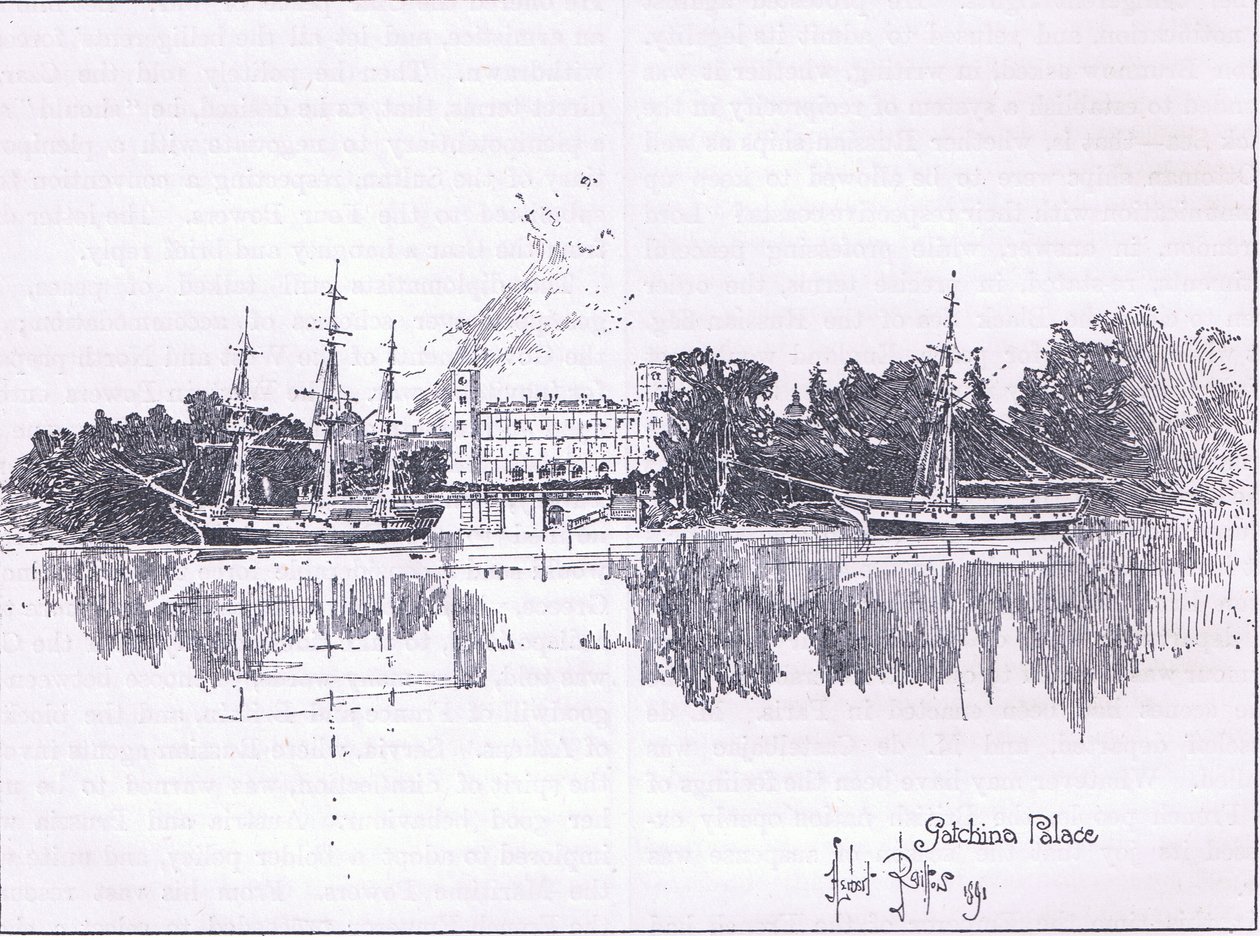 Palais de Gatchina, Saint-Pétersbourg - Herbert Railton
