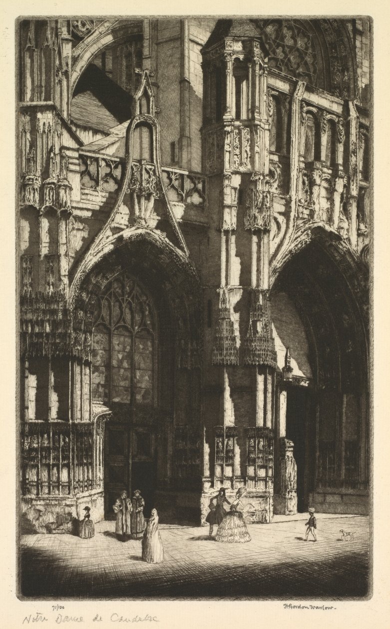 Notre Dame de Caudebec - Herbert Gordon Warlow