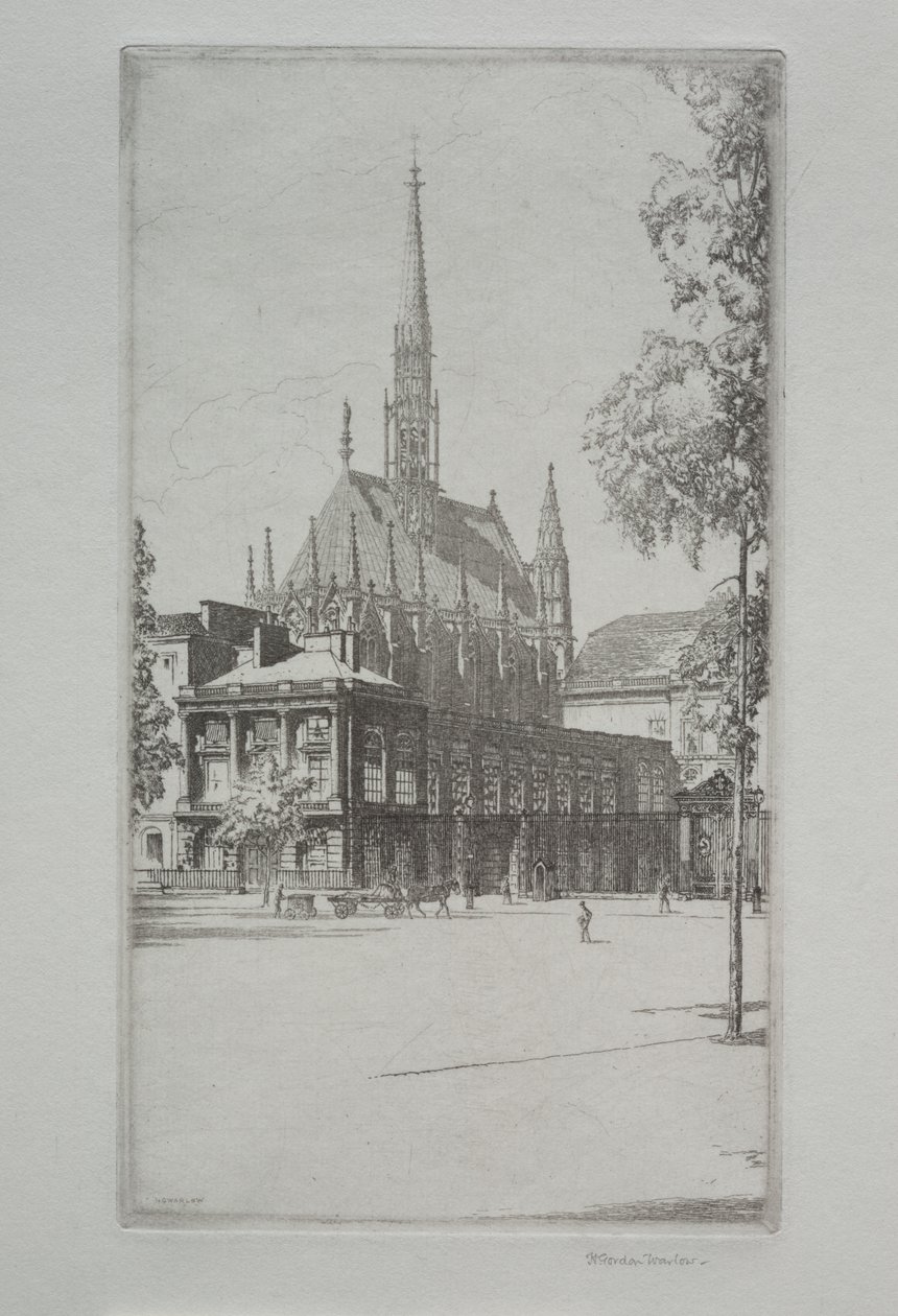 Sainte-Chapelle, Paris - Herbert Gordon Warlow