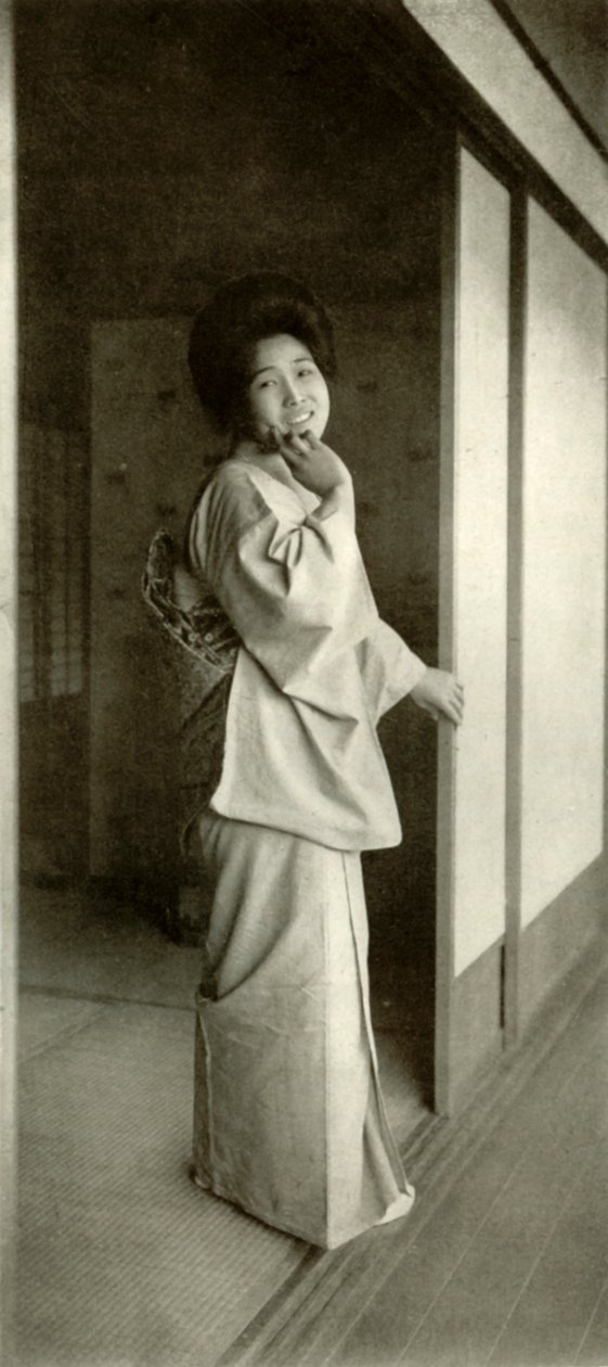 Une jeune fille du Japon, 1910 - Herbert Ponting