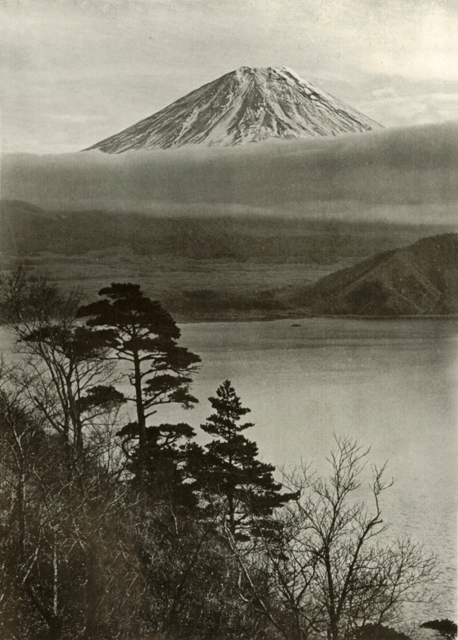 Fuji depuis Nakano-Kura-Toge, 1910 - Herbert Ponting