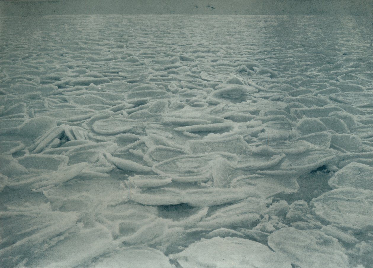 Charge lourde dans laquelle le navire a été retenu, 1912, 1913 - Herbert Ponting