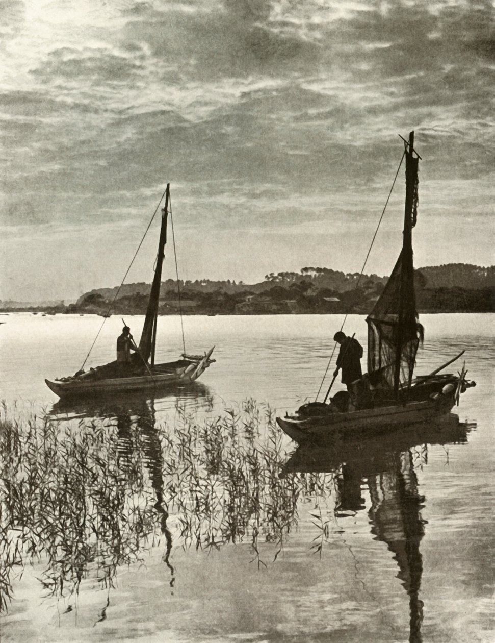 Sur la baie de Tokyo - Herbert Ponting