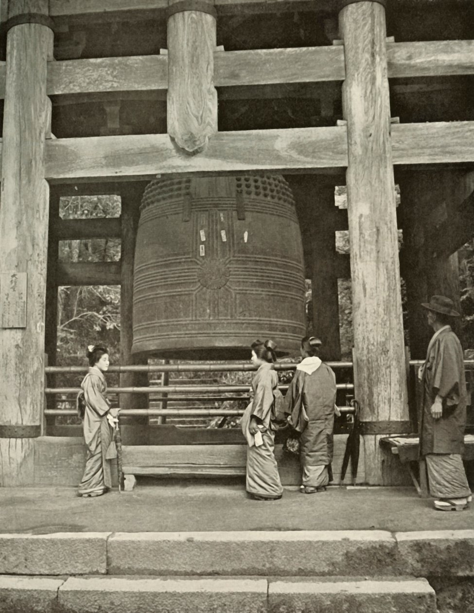 La Grande Cloche au temple Chio-In - Herbert Ponting