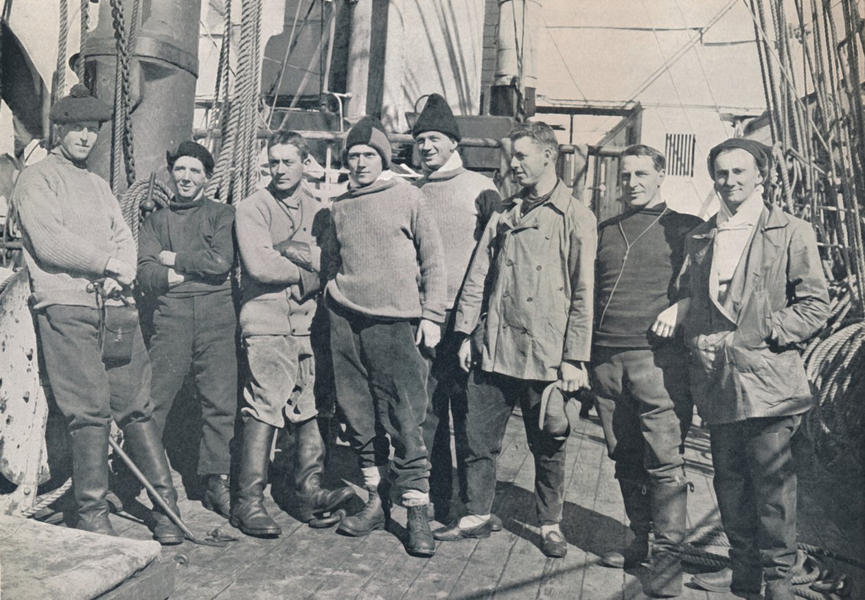 Les Officiers du Terra Nova, Voyage de 1912 - Herbert Ponting