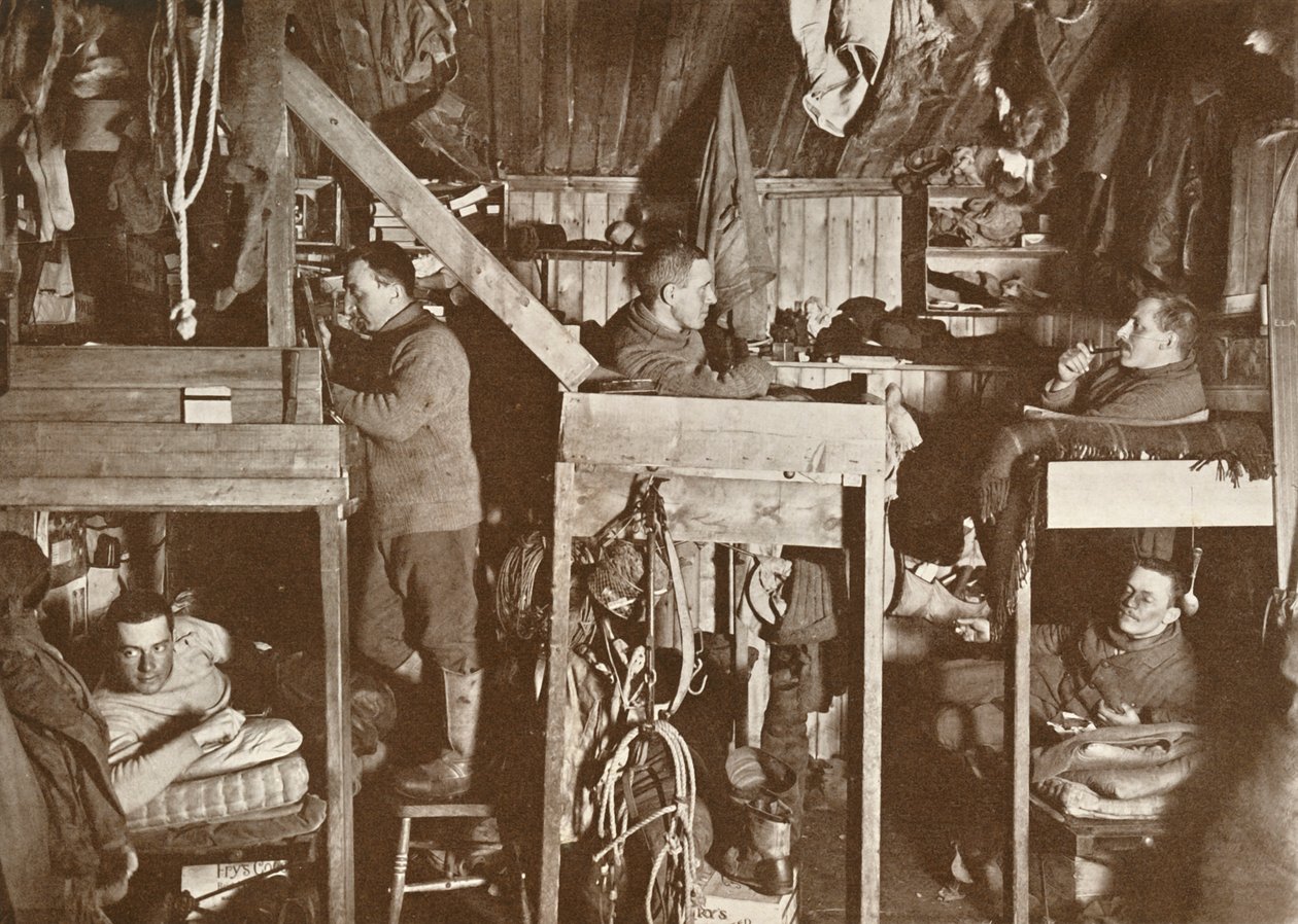Les Ténements Cherry-Garrard, Bowers, Oates, Meares, Atkinson, 9 octobre 1911, 1913 - Herbert Ponting