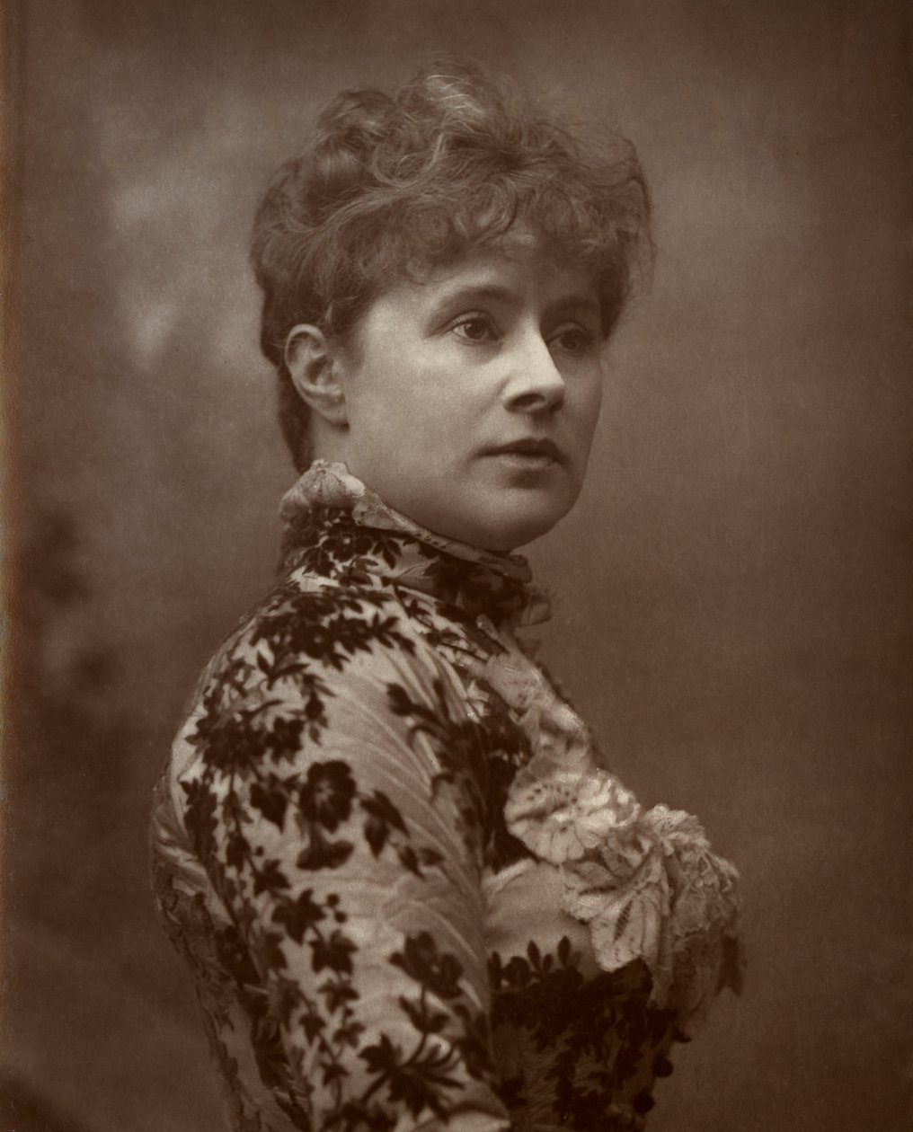 Alice Lingard, actrice et chanteuse britannique, 1884 - Herbert Rose Barraud
