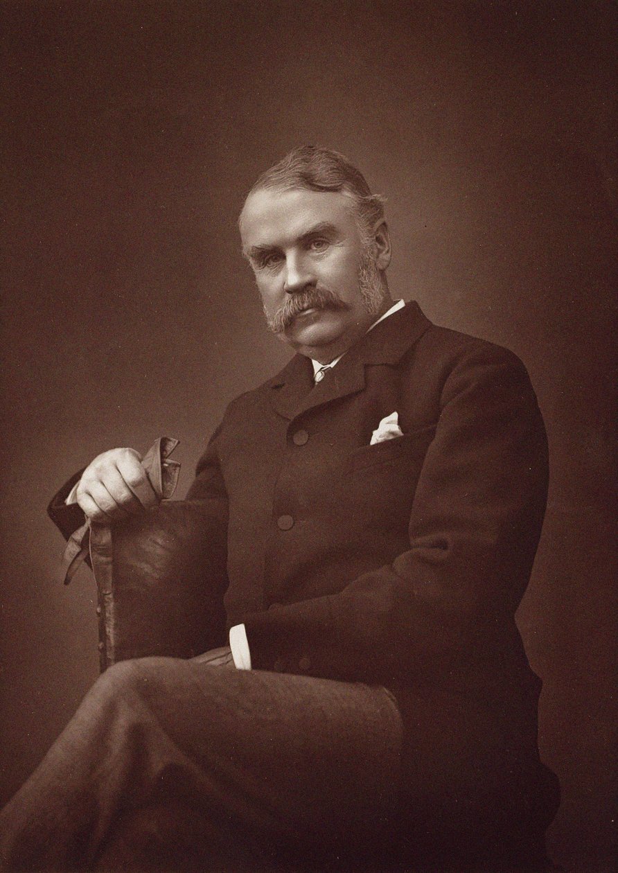 Portrait de Sir William Schwenck Gilbert 1836-1911 - Herbert Rose Barraud
