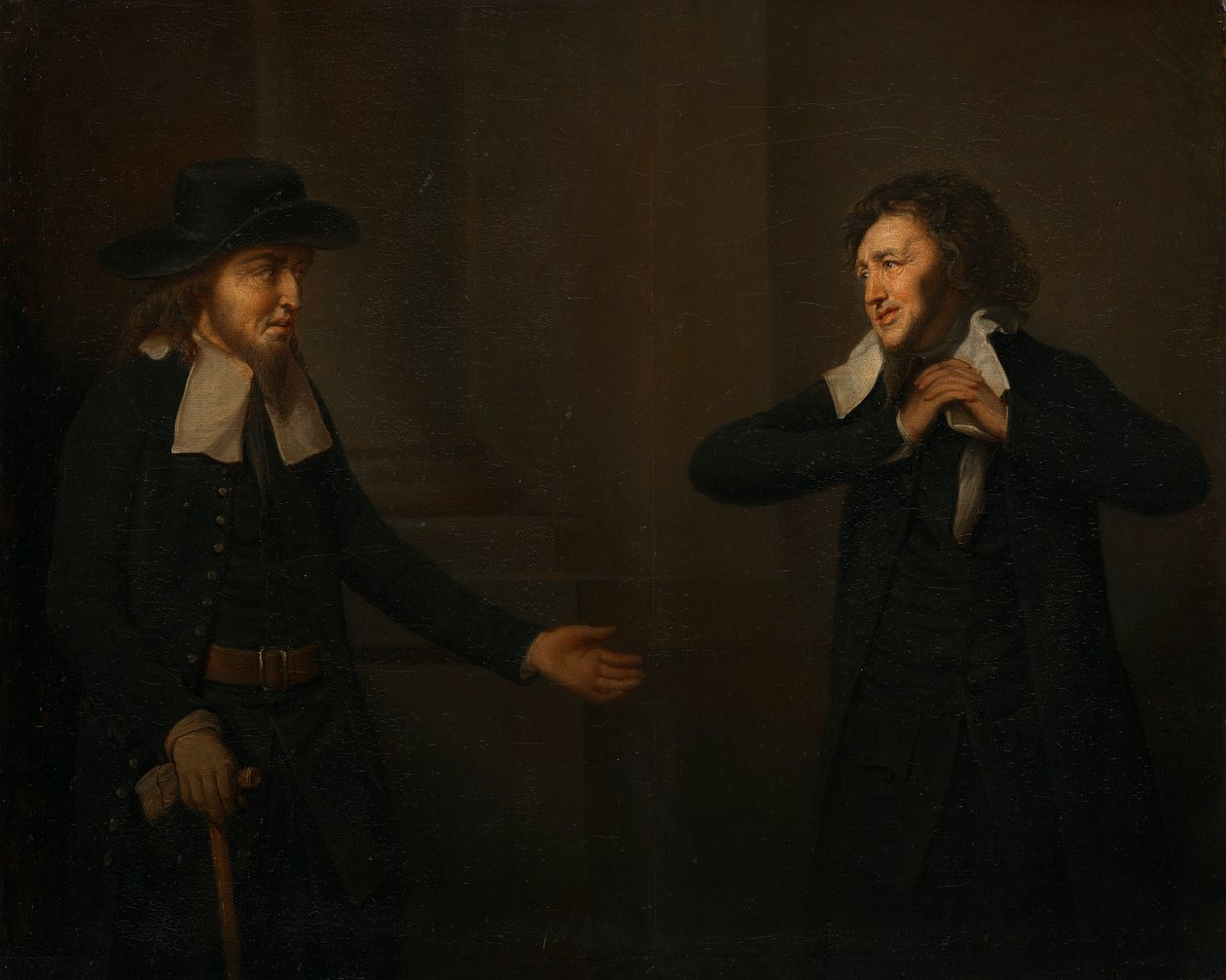 Shylock et Tubal de "Le Marchand de Venise" - Herbert Stoppelaer