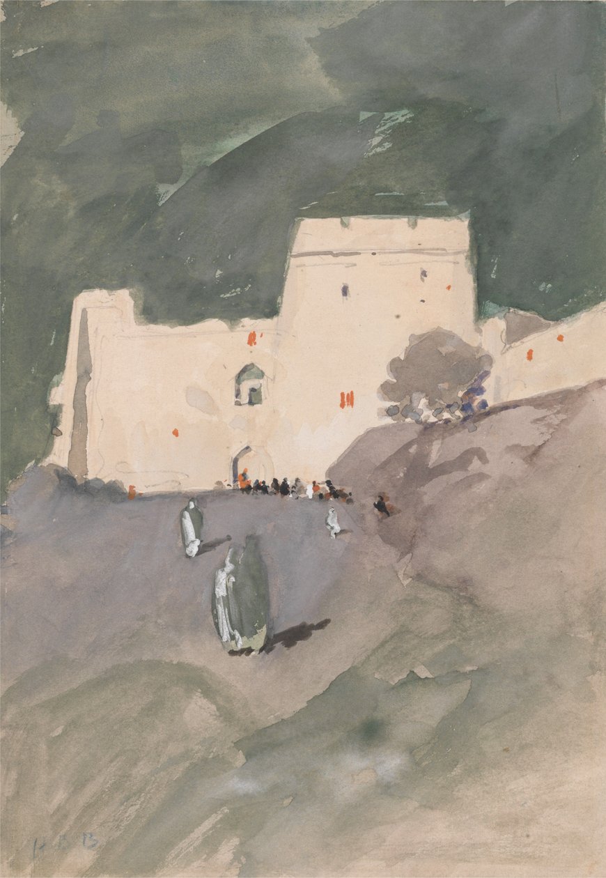 Une citadelle mauresque - Hercules Brabazon Brabazon