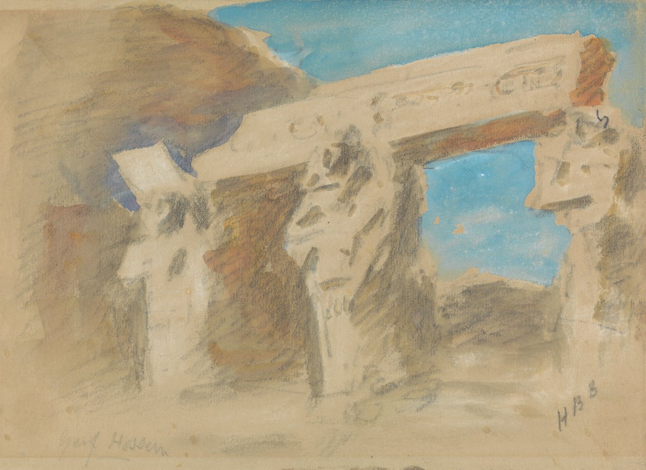 Tempel von Gerf Hussein - Hercules Brabazon Brabazon