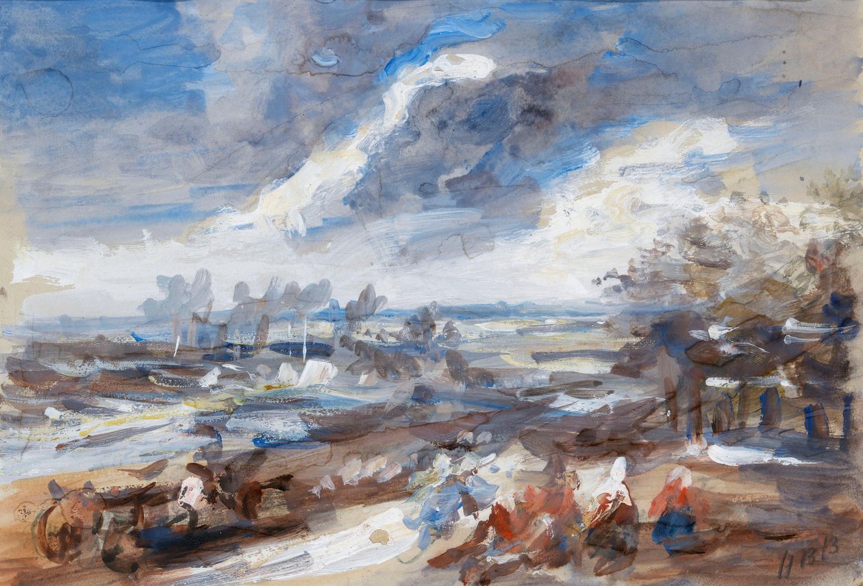 Die Rückkehr des Erntearbeiters - Hercules Brabazon Brabazon