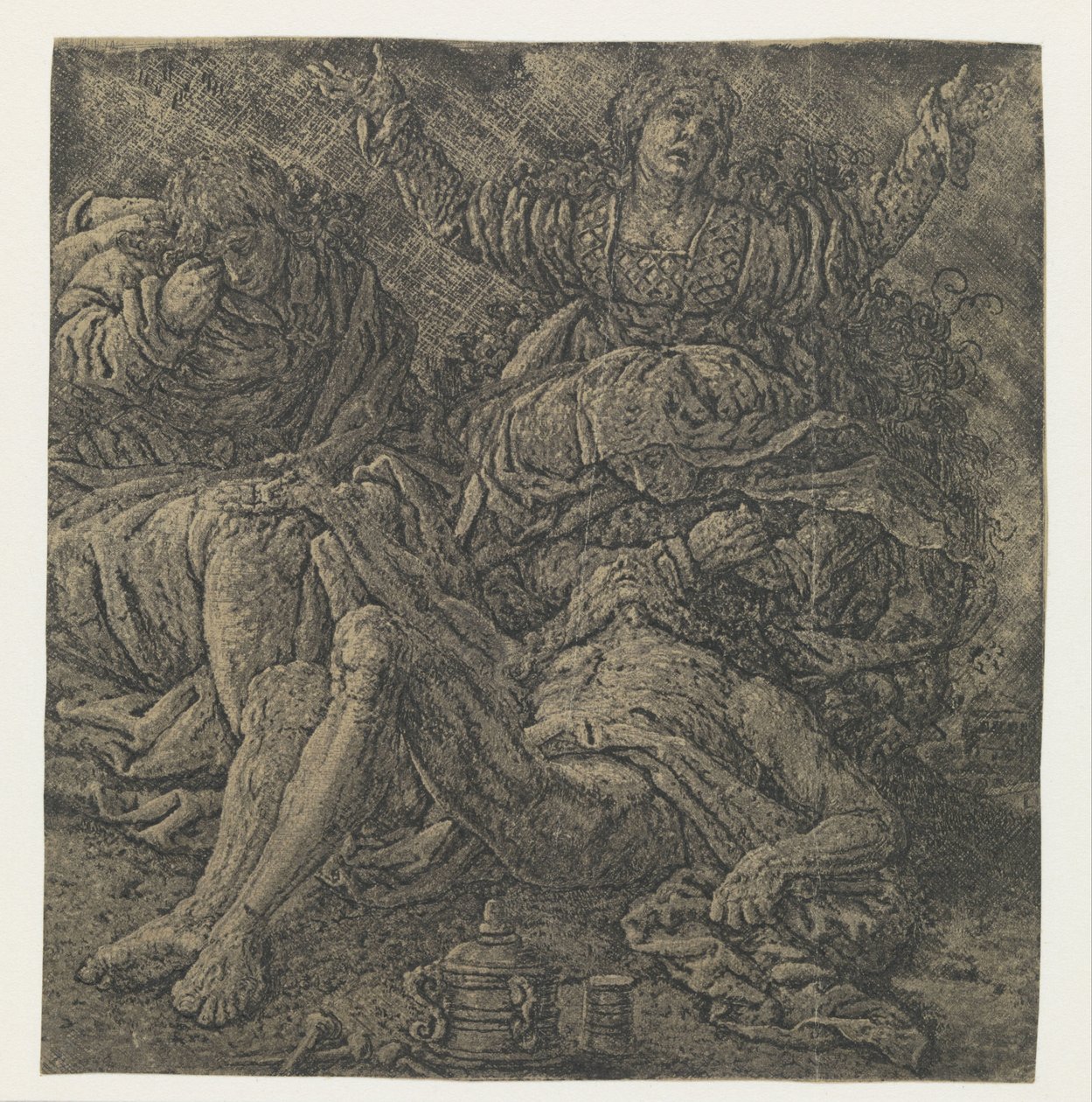 La Lamentation du Christ - Hercules Segers