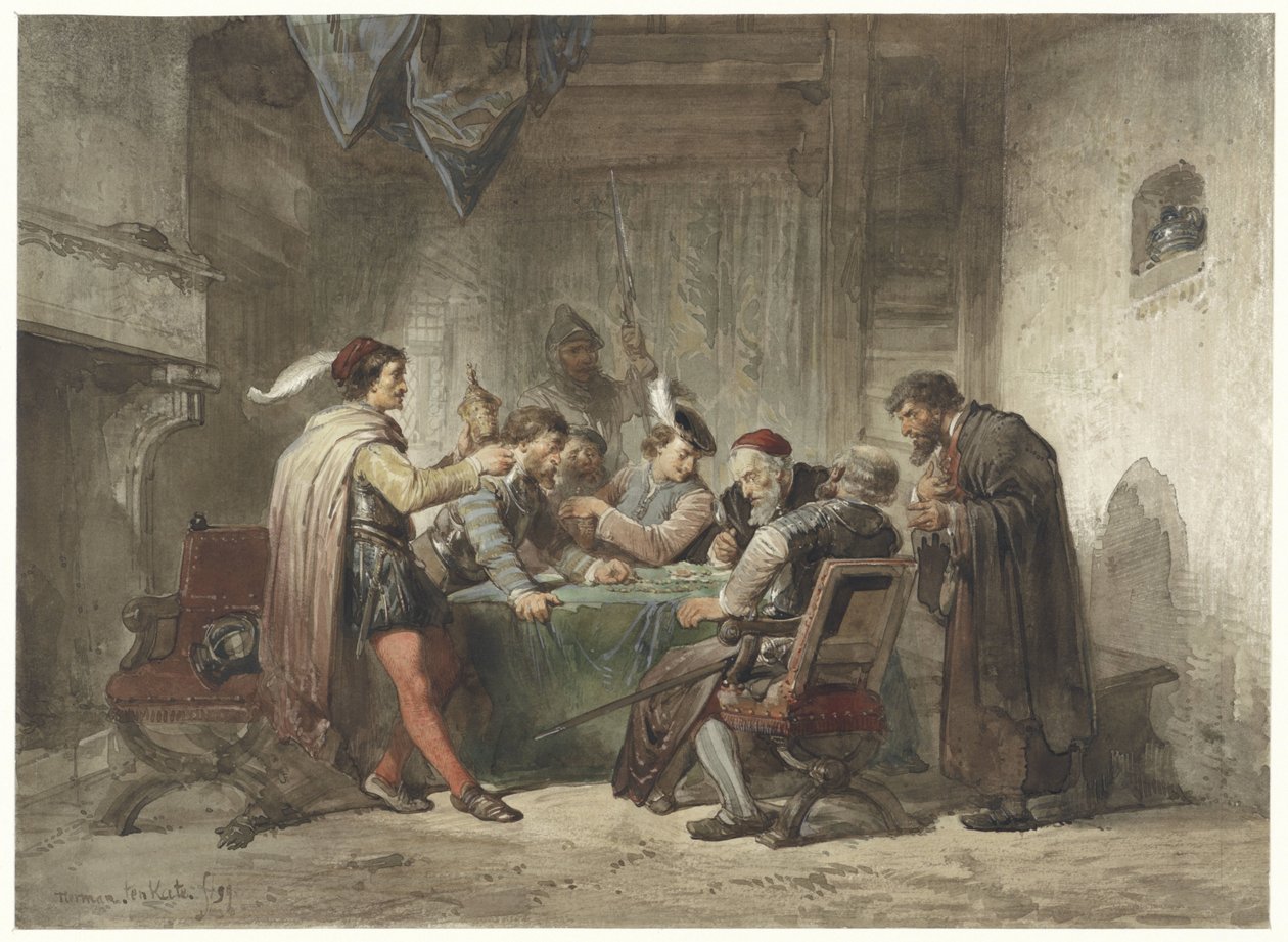 La vente du butin - Herman Frederik Carel ten Kate