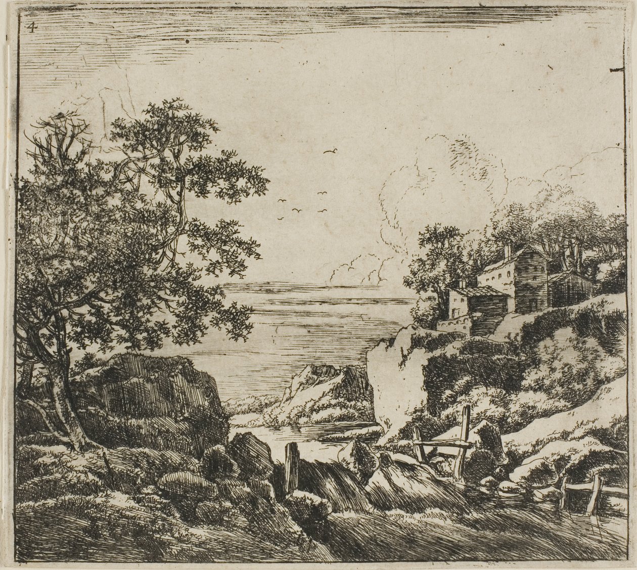 La Cascade, de la série Paysages - Herman Naijwincx