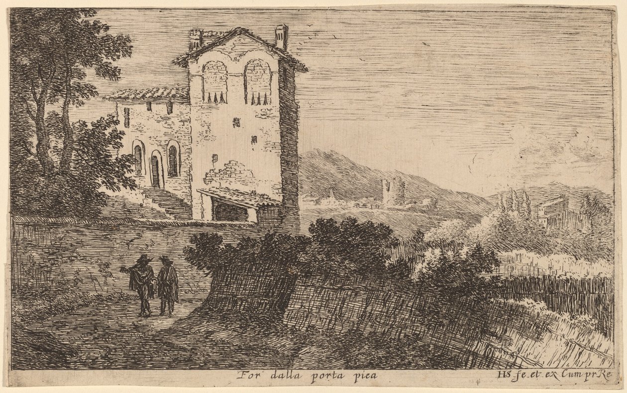 Pour dalla porta pia (Villa à l