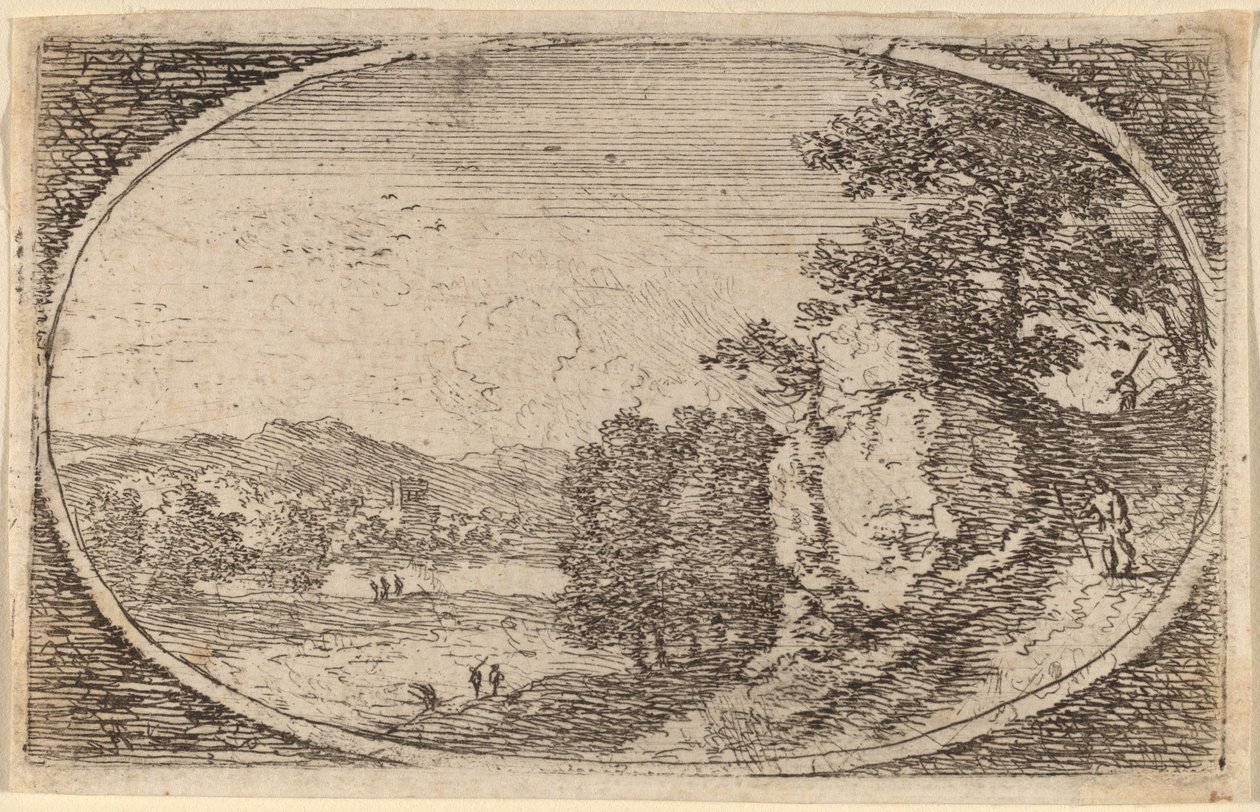Le chemin escarpé - Herman van Swanevelt
