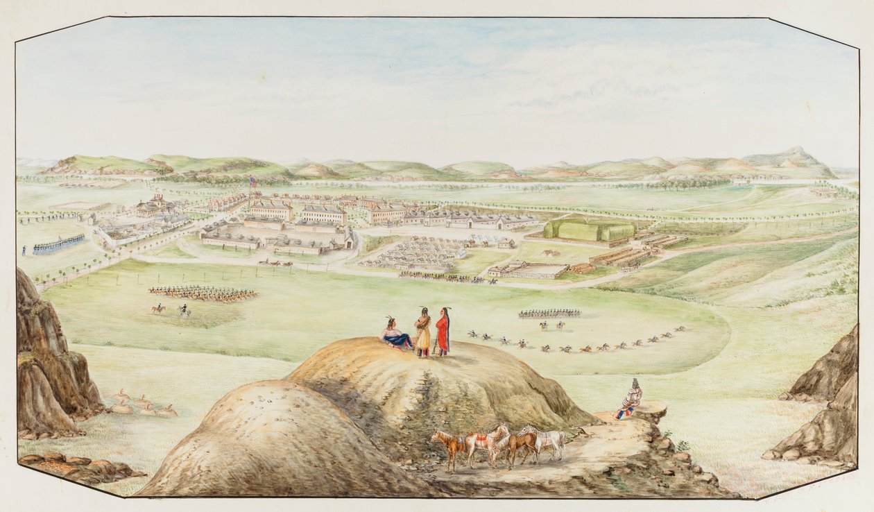Fort Keogh, Territoire du Montana - Hermann Stieffel
