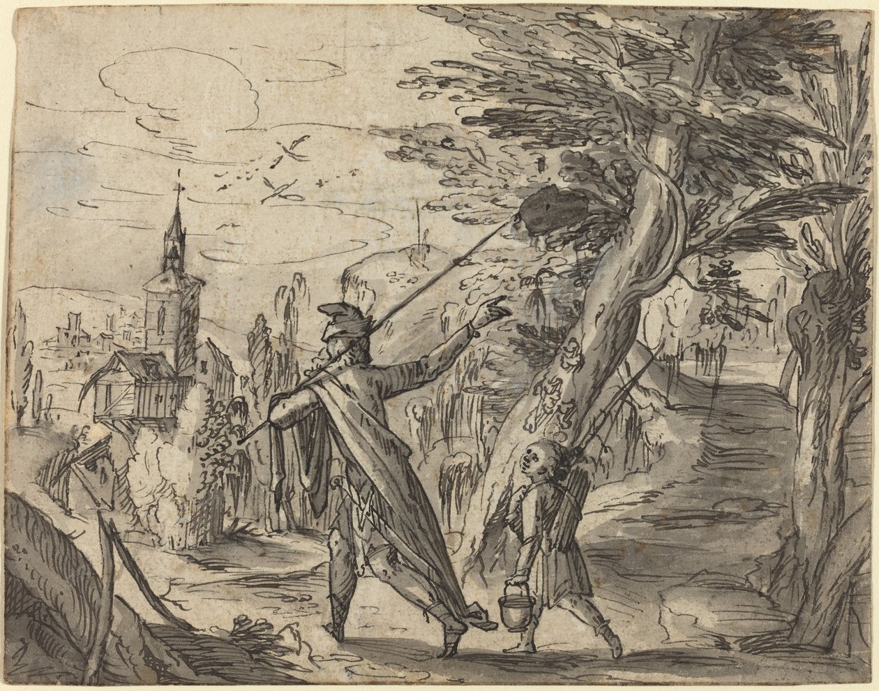 Abraham et Isaac - Hermann Weyer