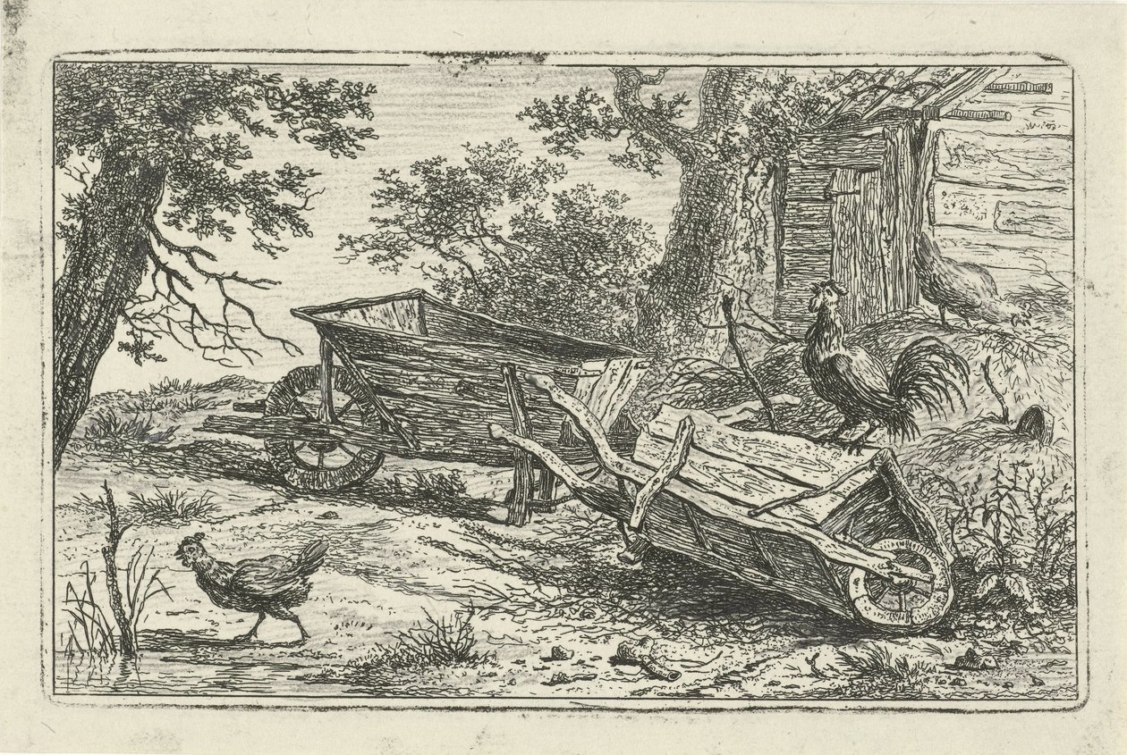 Deux brouettes - Hermanus Fock