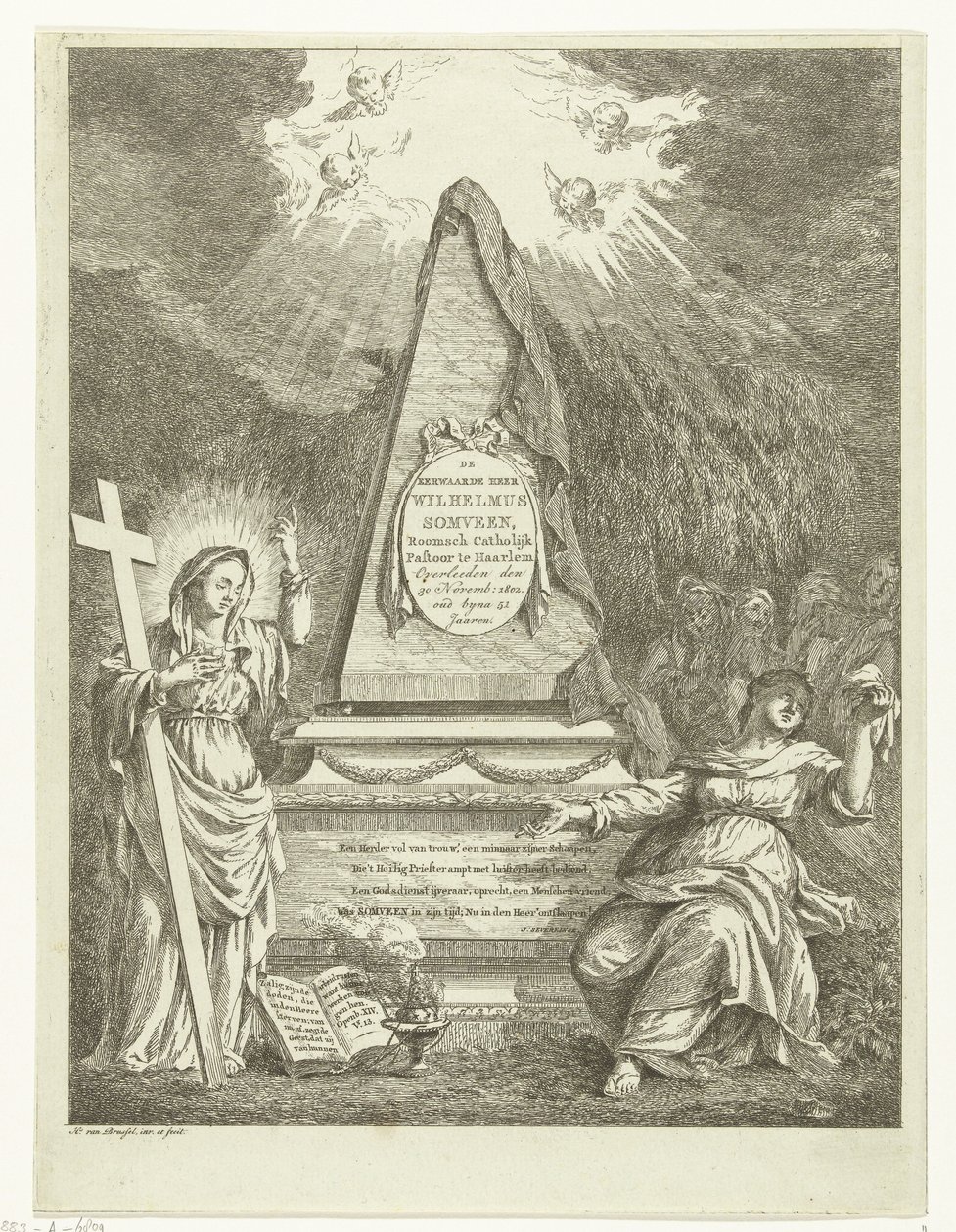 Monument pour Wilhelmus Somveen - Hermanus van Brussel