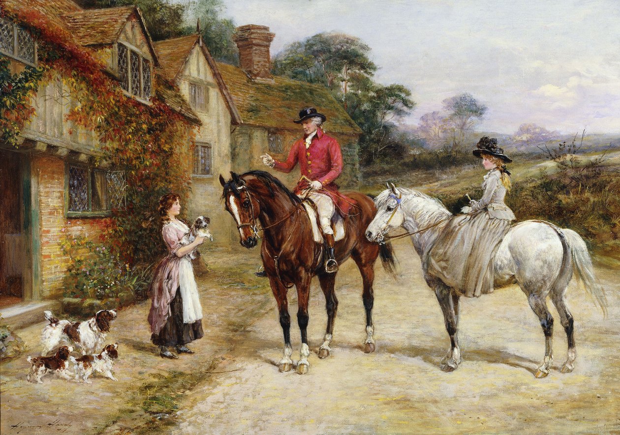 Un chiot pour ma dame - Heywood Hardy
