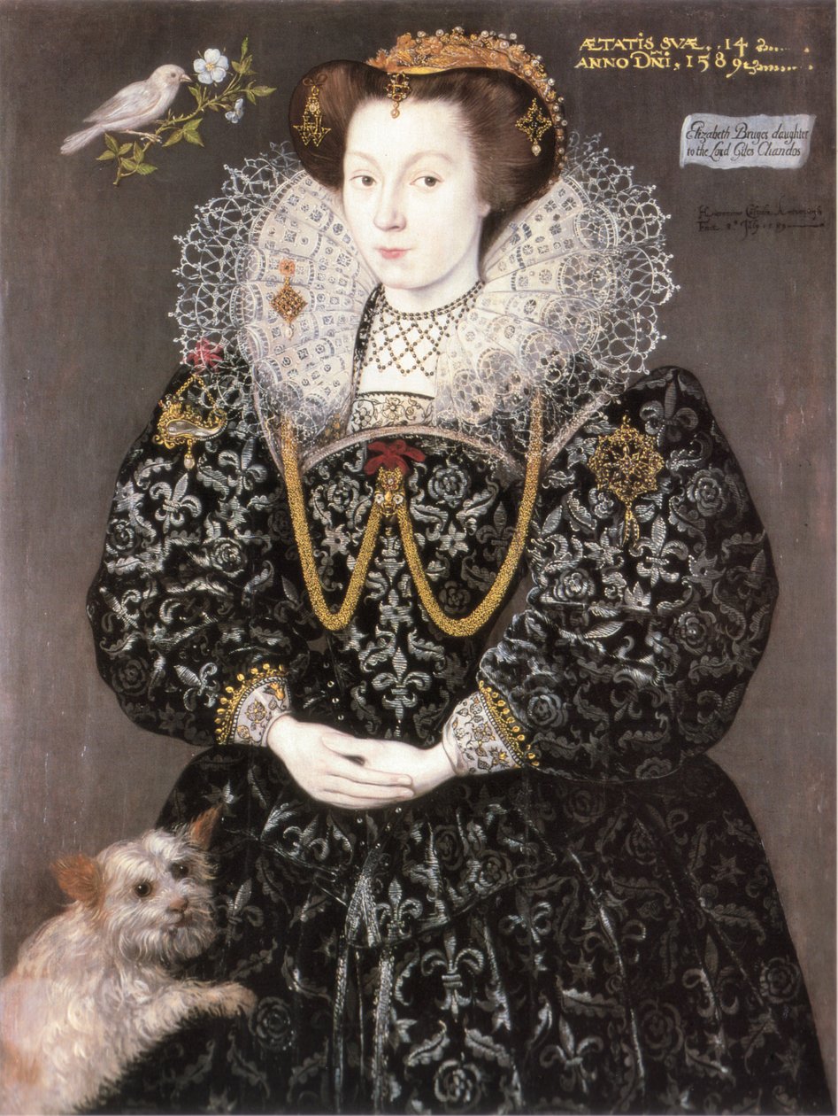 Elizabeth Brydges 1589 - Hieronimo Custodis