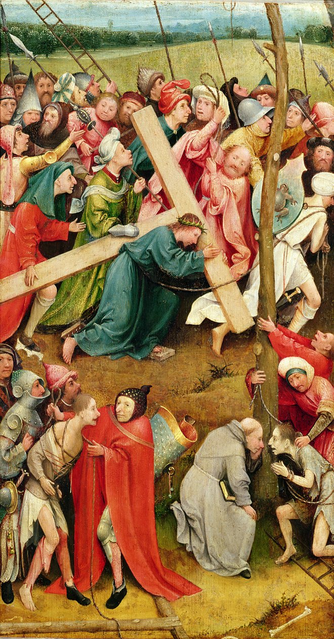Le Christ portant la croix, 1485-90 - Hieronymus Bosch