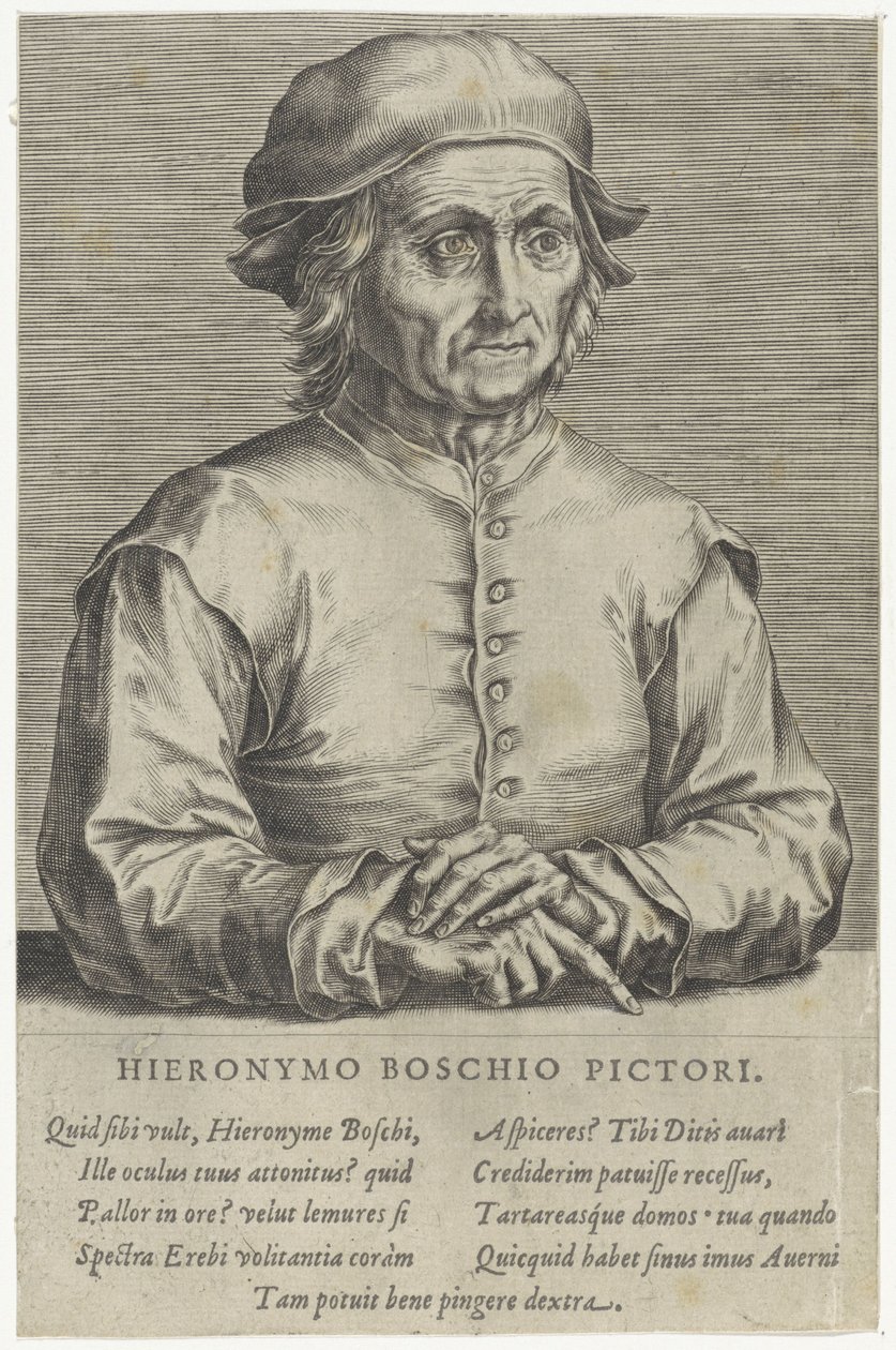 Portrait de Jérôme Bosch - Hieronymus (after) Bosch