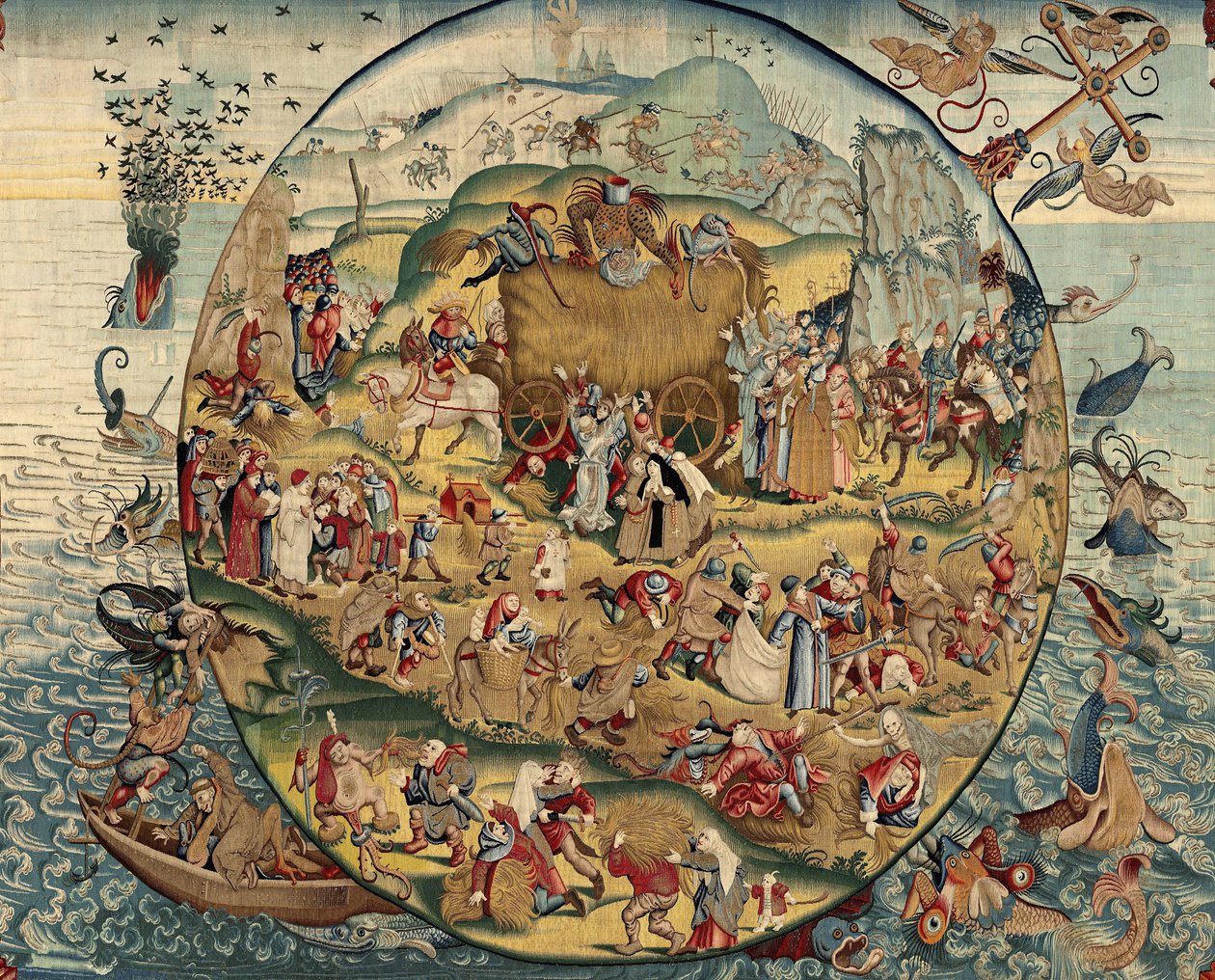 Tapisserie inspirée par l