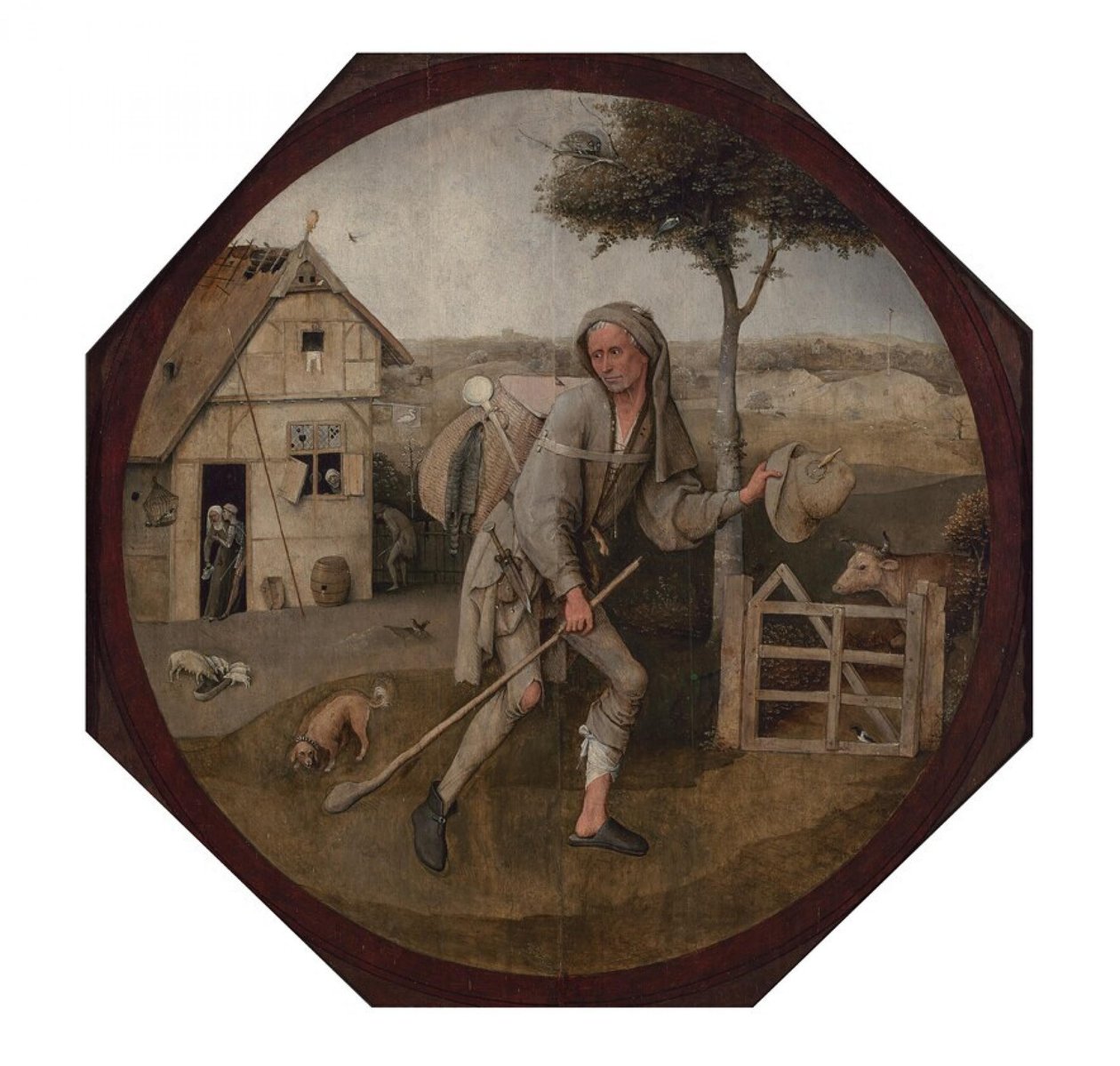Néerlandais : Le Wayfarer Le Wayfarer - Hieronymus Bosch