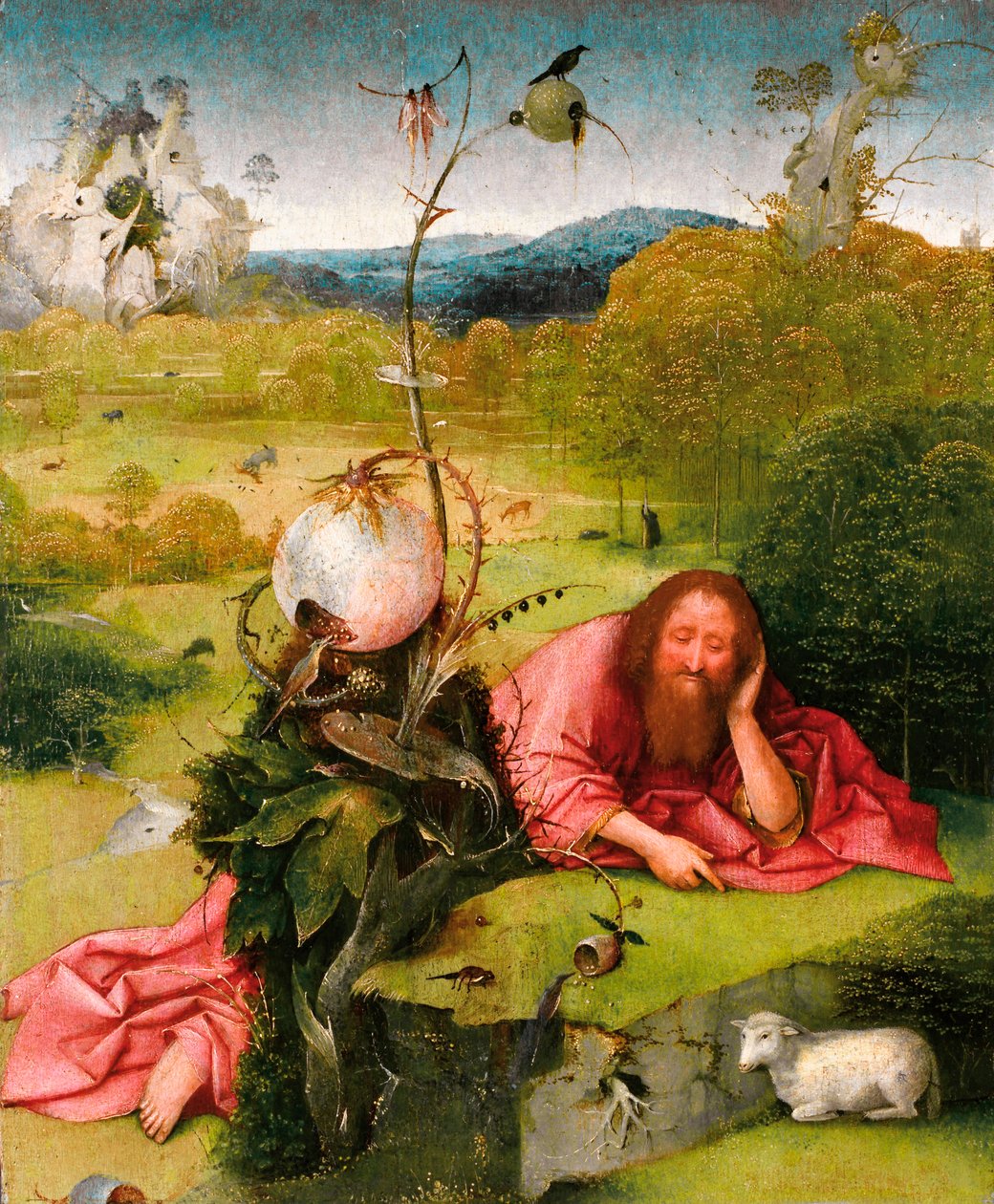 Saint Jean-Baptiste dans le désert, fin du 15e siècle - Hieronymus Bosch