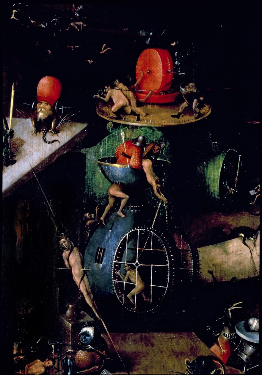 Le Jugement dernier (Retable) : (détail) - Hieronymus Bosch