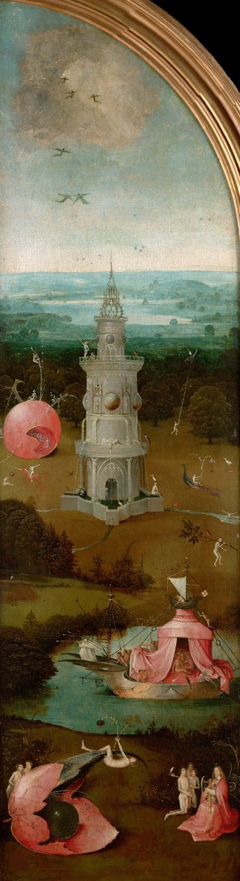 Le Jugement dernier Triptyque, panneau gauche, vers 1490-1510 - Hieronymus Bosch