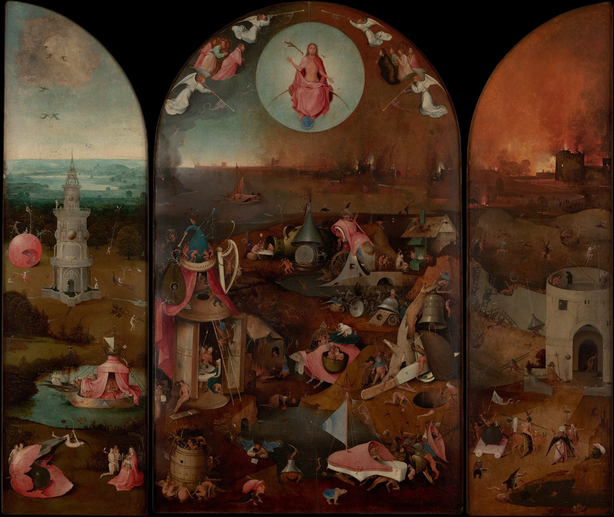 Le Jugement dernier, vers 1486 - Hieronymus Bosch