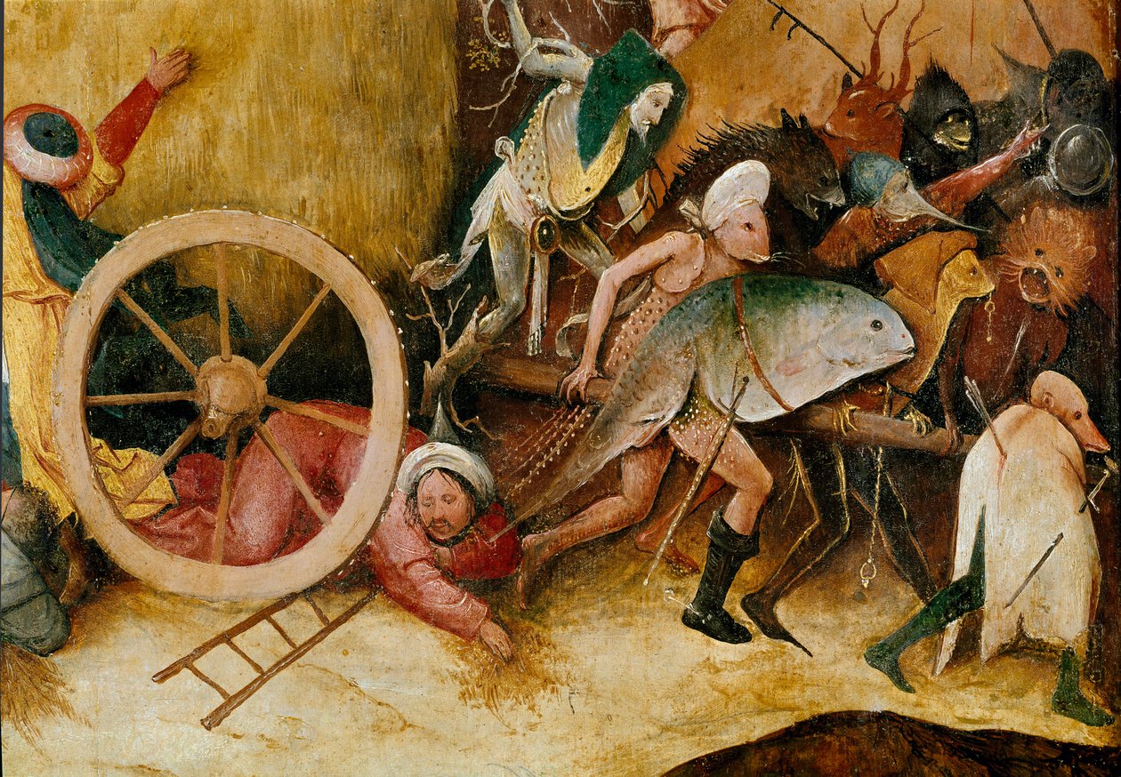 Le chariot de foin (détail) - Hieronymus Bosch