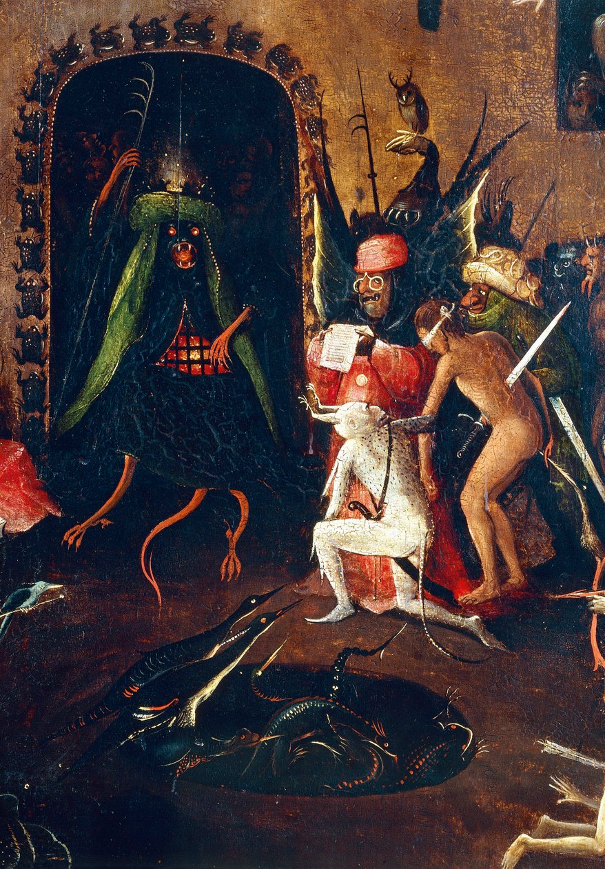 Triptyque du Jugement Dernier, panneau droit. L