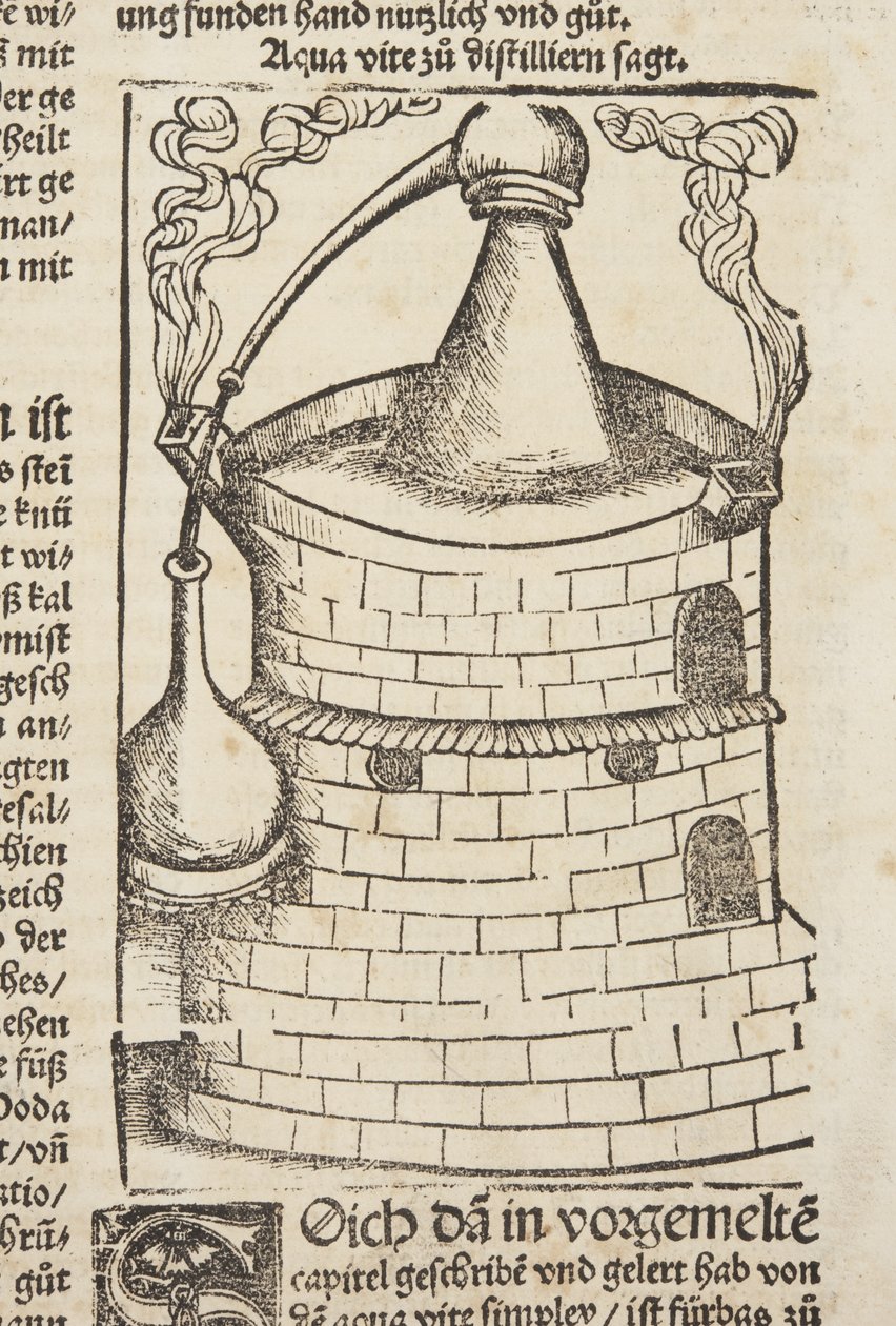 Le Livre de la Distillation - Hieronymus Brunschwig