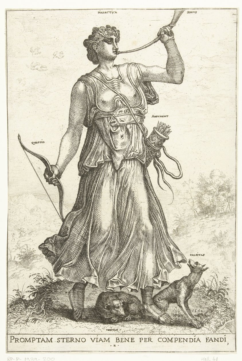 Dialectique - Hieronymus Cock