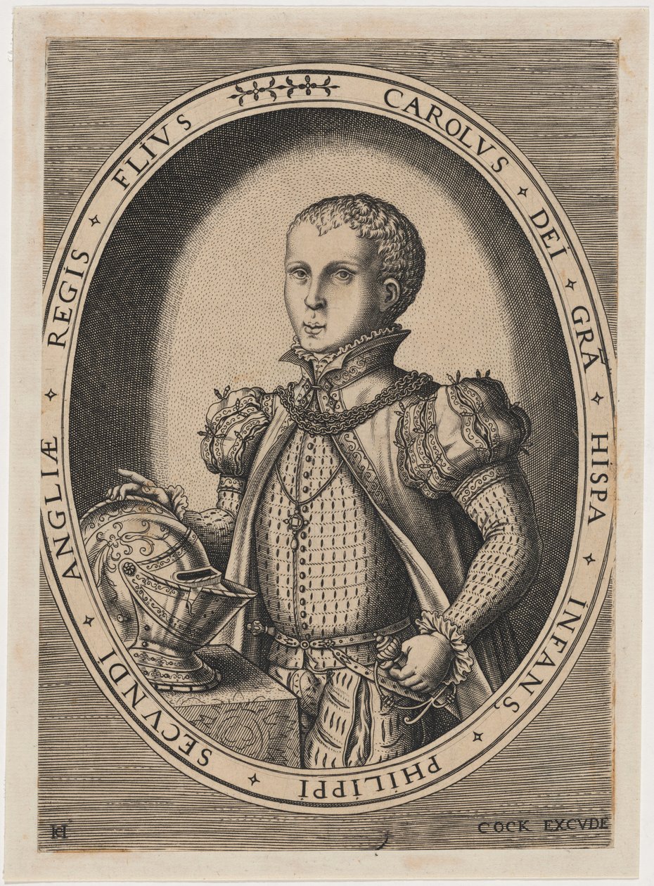 Don Carlos, prince des Asturies - Hieronymus Cock